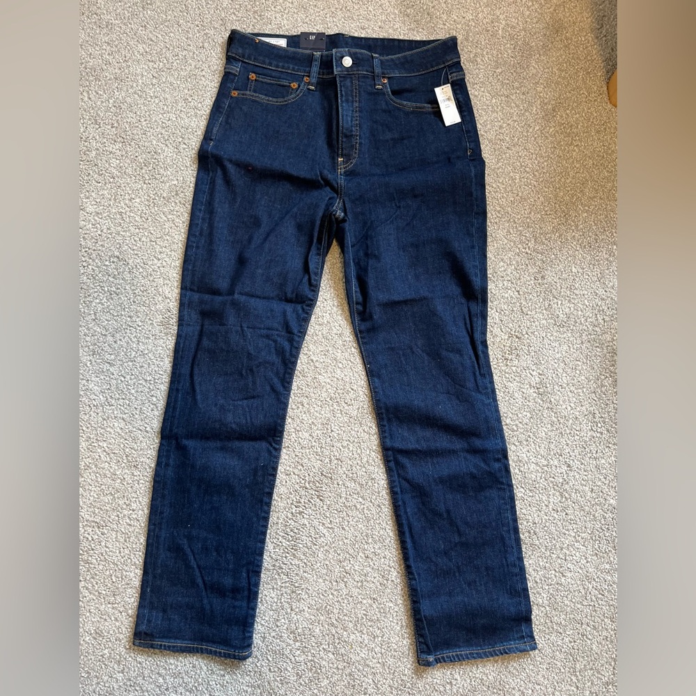 GAP Classic Straight High Rise Jeans 31/12 Short